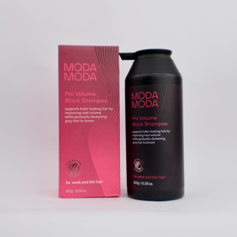 MODAMODA Pro Volume Black Shampoo 300g