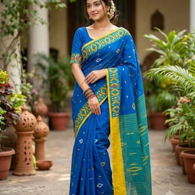 Chanderi silk sharee