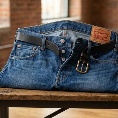Levi’s Premium Men's Original Export Quality Straight Fit Denim Jeans