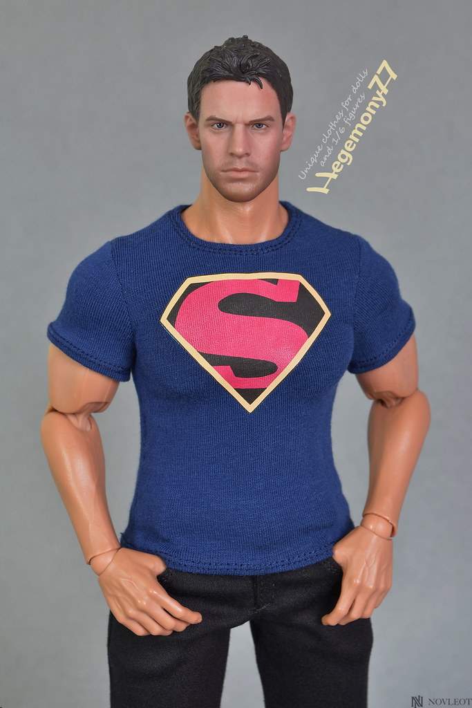 Dummy V-Neck T-Shirt - Blue