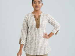Women's Cotton Off White Top (Copy) (Copy)