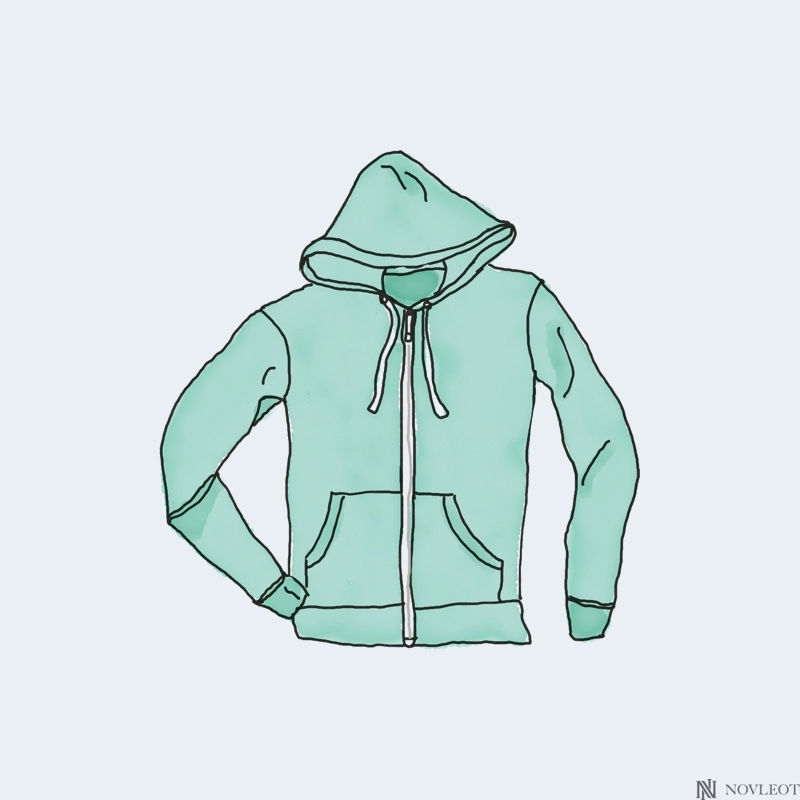 Dummy Hoodie with Zipper